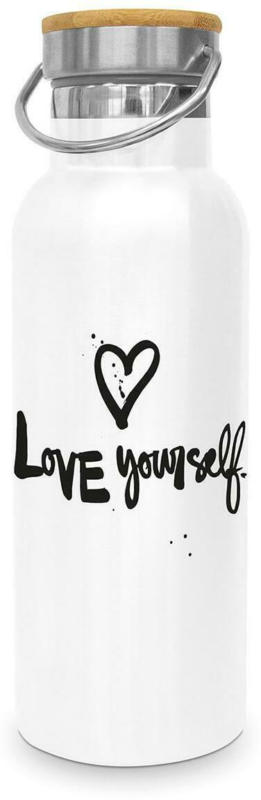 Thermosflasche Love yourself ca. 500ml