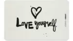 mömax Dornbirn - Ihr Trendmöbelhaus in Dornbirn Schneidebrett Love yourself aus Kunststoff in Schwarz/Weiß