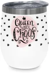 Thermobecher Queen of Chaos aus Edelstahl