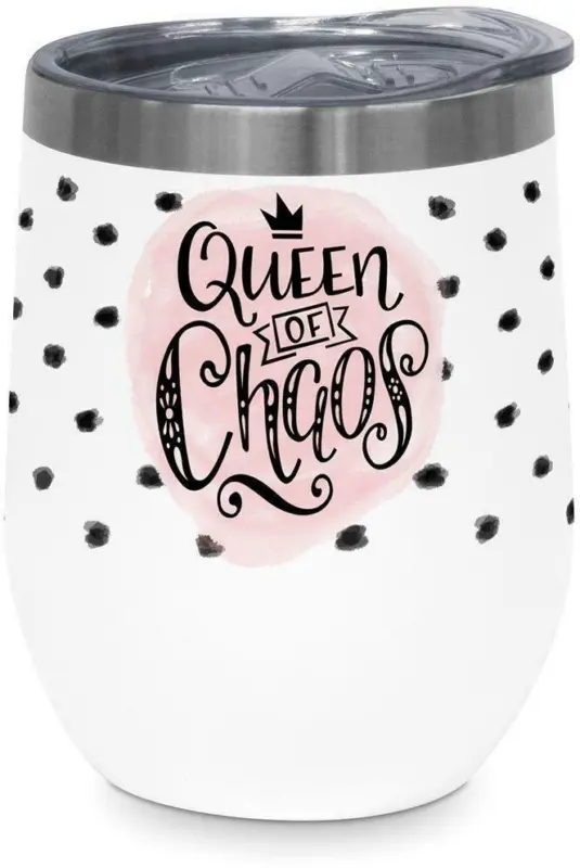 Thermobecher Queen of Chaos aus Edelstahl