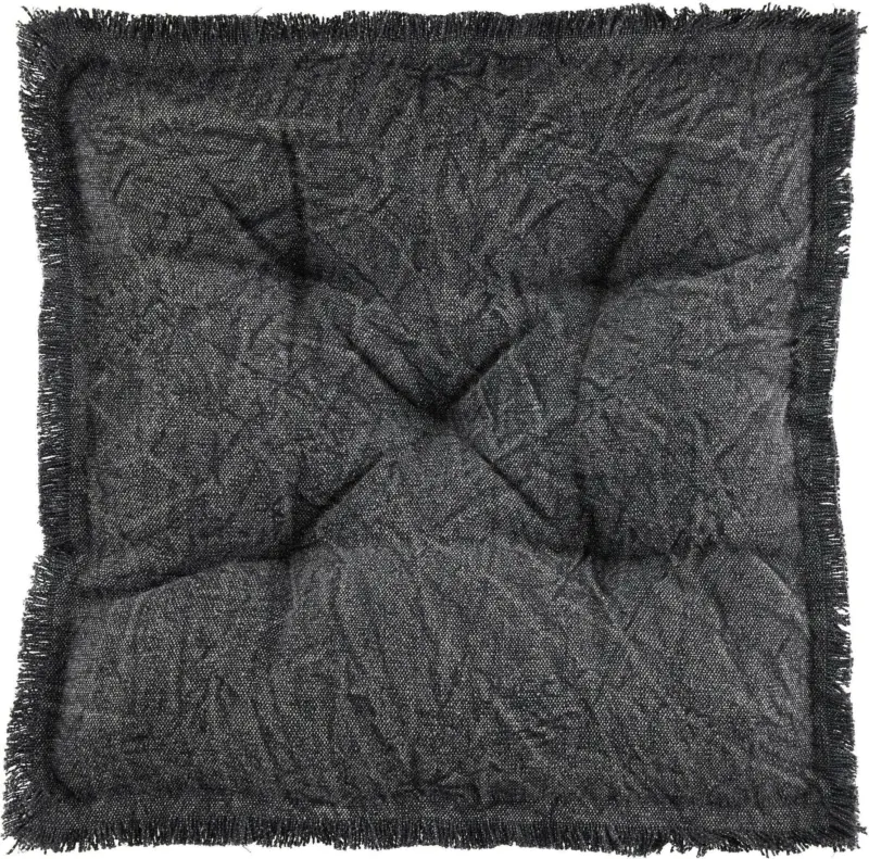 Bodenkissen Allegra in Grau ca. 40x40x8cm