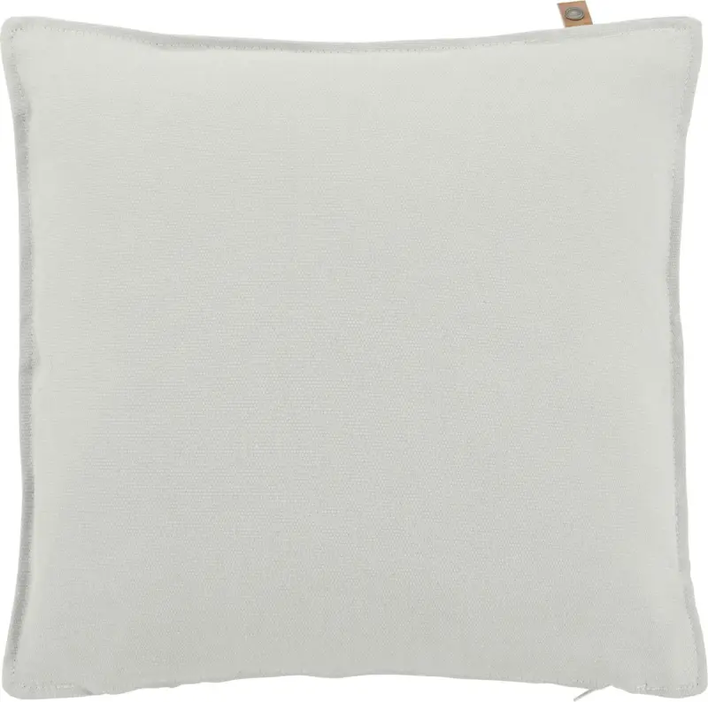 Zierkissen Jenna in Hellgrau ca. 45x45cm
