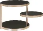 mömax Dornbirn - Ihr Trendmöbelhaus in Dornbirn Couchtisch 'WL5.243' Ø ca. 45 cm, schwarz