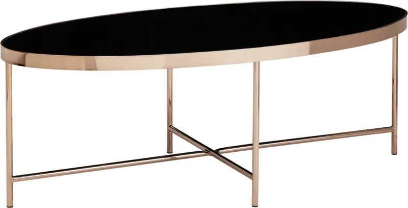 Couchtisch 'WL5.994' ca. 110x56 cm, schwarz