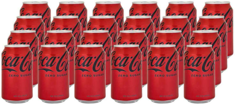 Coca-Cola Zero Zucker 24 x 33 cl -