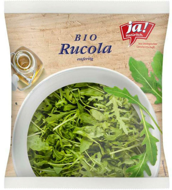 Ja! Natürlich Bio Rucola Salat aus Italien
