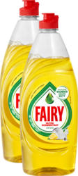Fairy Detersivo per rigovernare limone 625, Limone, 2 x 625 ml