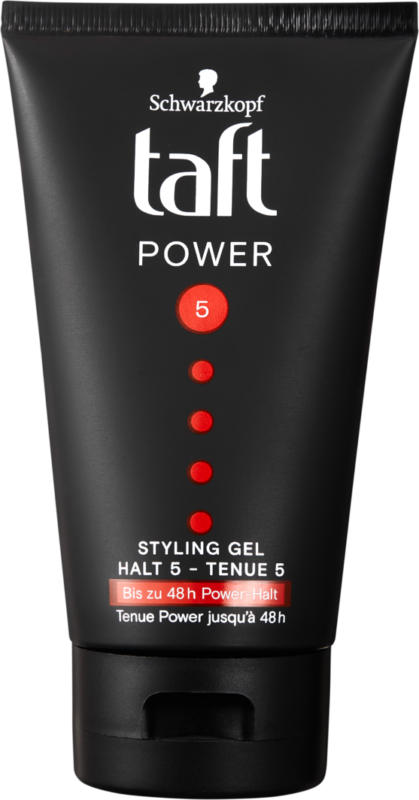 Schwarzkopf 3 Wetter Taft Power Styling Gel, mega stark, 150 ml