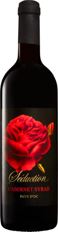 Séduction Cabernet/Syrah Pays d’Oc IGP, 2019, Linguadoca-Rossiglione, Francia, 75 cl