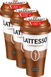 Caffè Lattesso Cappuccino, 3 x 250 ml