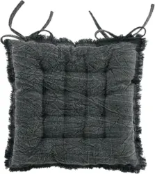 Sitzkissen Allegra in Grau ca. 40x40cm