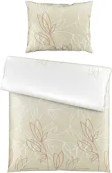 Bettwäsche Vera in Beige ca. 140x200cm