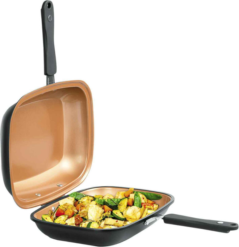 Livington Padella reversibile Black Doubletta -