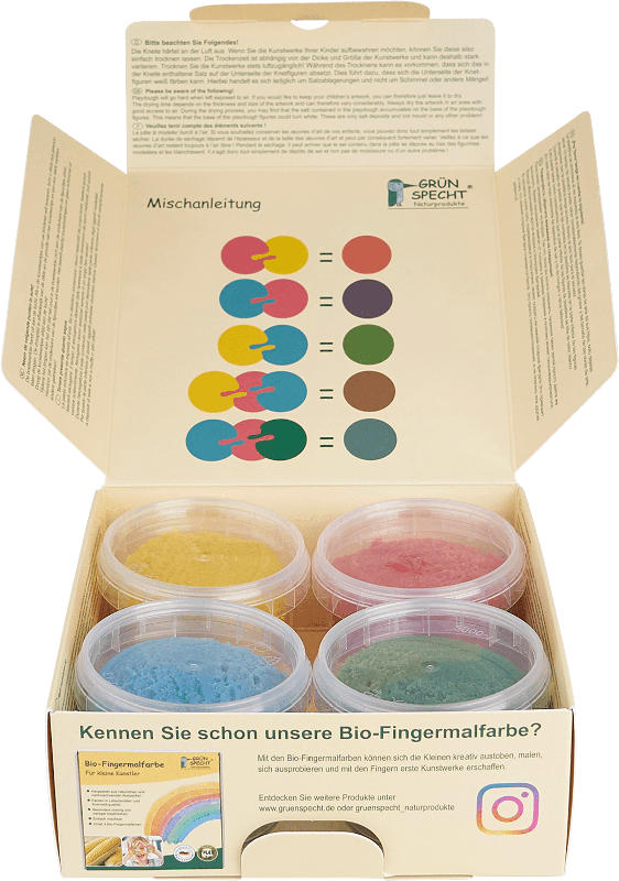 Grünspecht Bio-Soft-Knete