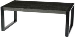 Couchtisch in Holz, Metall 110/60/45 cm