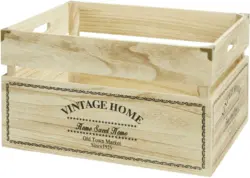 Kiste Vintage L aus Paulowniaholz