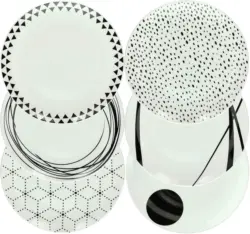 Kombiservice Graphic, 18-teilig