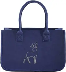 Einkaufstasche Luca in Blau ca.38x24cm
