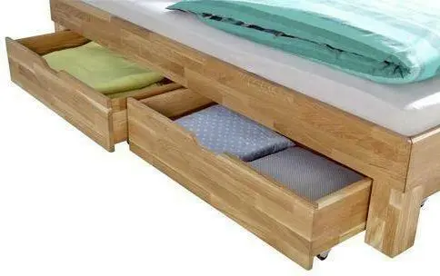 Bettkastenset 'Julia' , aus Eiche