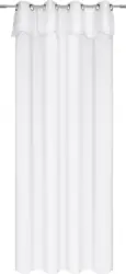 Fertigvorhang in Weiß ca. 140x245 cm 'Amalie'