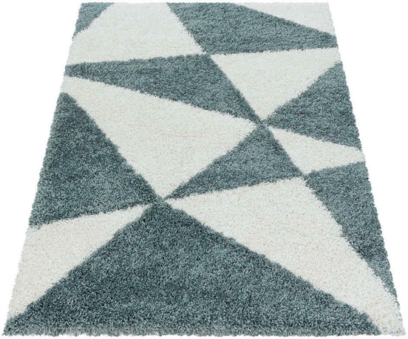 Hochflorteppich Tango 3101 Blau