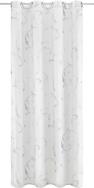 Fertigvorhang in Weiß ca. 140x245 cm 'Madleine'