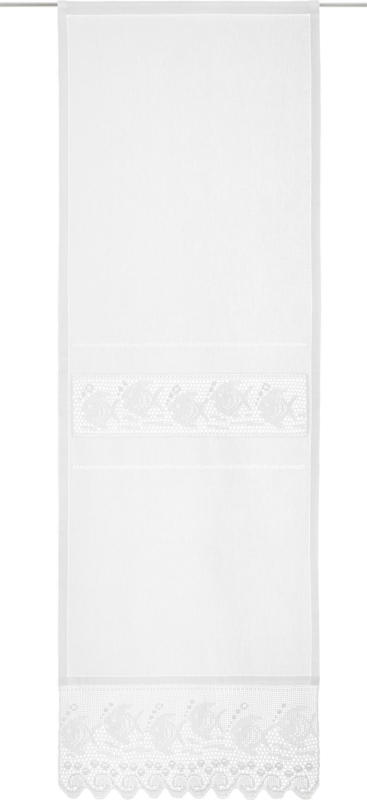 Fertigvorhang in Weiß ca. 60x180 cm 'Louann'