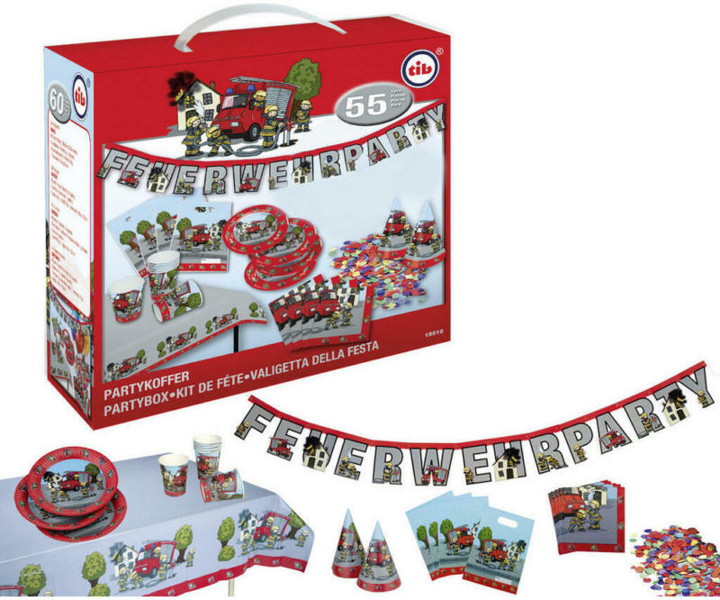 Partykoffer Feuerwehr