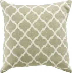 Zierkissen Ornament in Naturfarben ca. 70x70cm