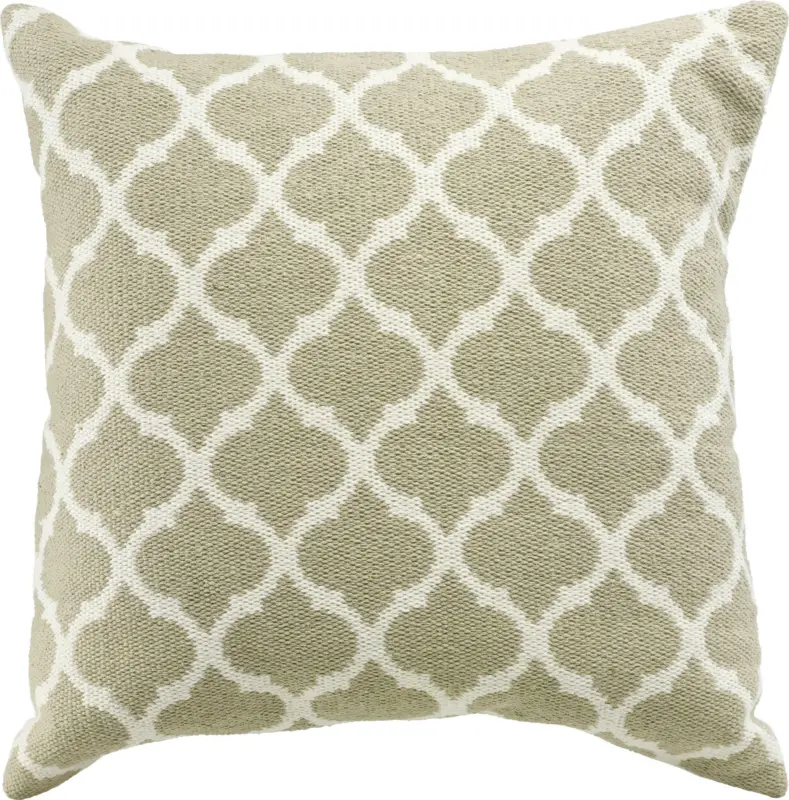 Zierkissen Ornament in Naturfarben ca. 70x70cm