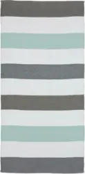 Outdoorteppich 'Stripe' ca. 70x140 cm, multicolor