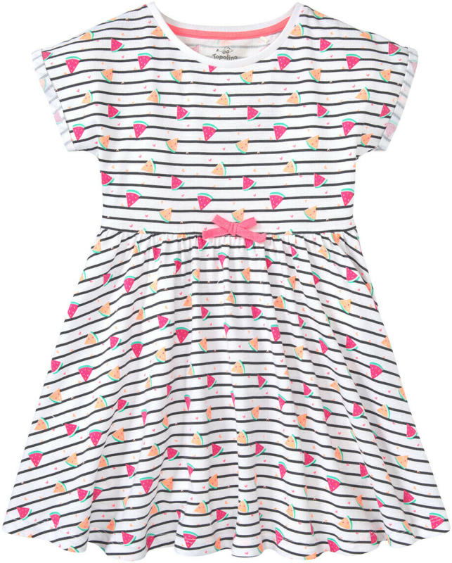 Mädchen Kleid mit Melonen-Print (Nur online)