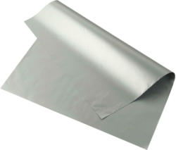 Backpapier XMAS2 aus Kunststoff in Grau