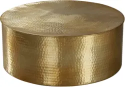 Couchtisch 'WL5.486' , Ø ca. 75 cm, gold