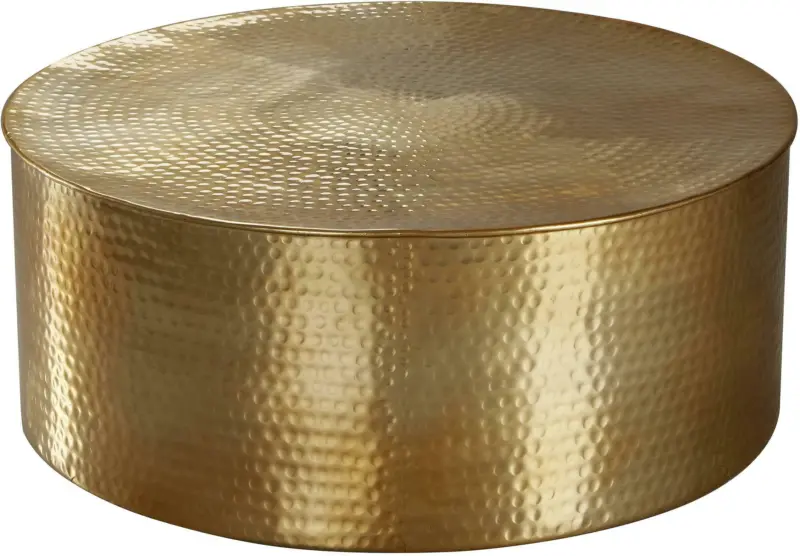 Couchtisch 'WL5.486' , Ø ca. 75 cm, gold