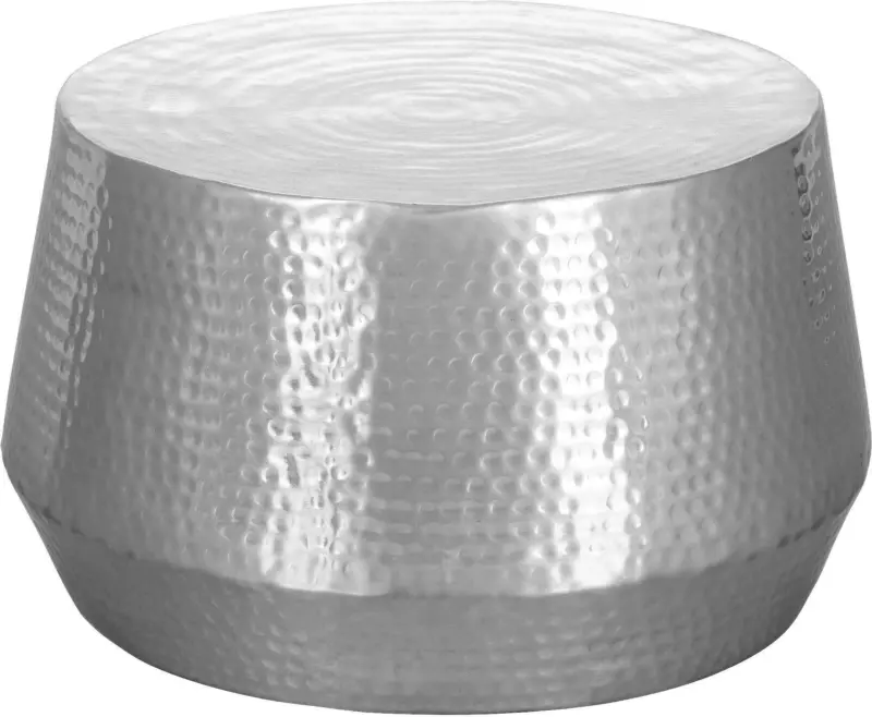 Beistelltisch 'WL5.493' , Ø ca. 52 cm, silber