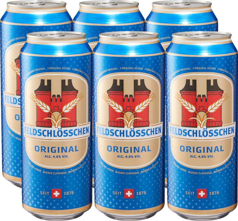 Bière Original Feldschlösschen, 50 cl