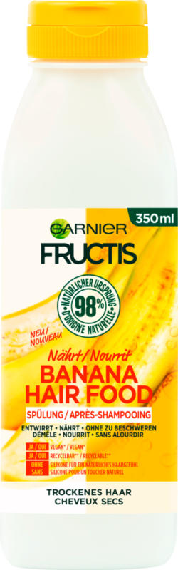 Garnier Fructis Hair Food Banana balsamo , 350 ml