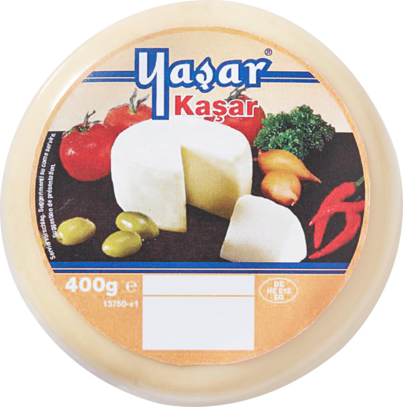 Pasta Filata Kashkaval Yaşar, Fromage à pâte mi-dure, 400 g