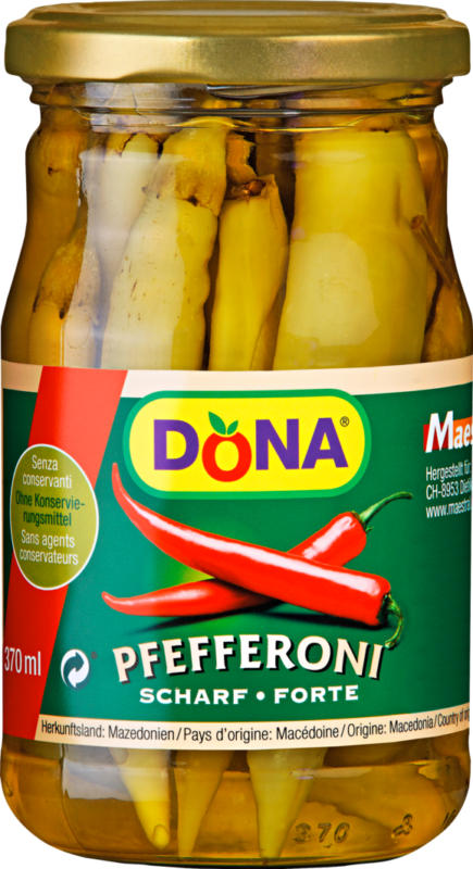 Piments épicés Dona, 350 g
