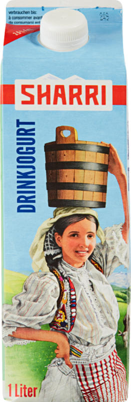 Yogourt à boire Sharri, 1 litre