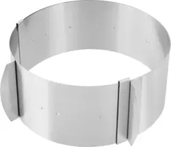 Tortenring Bakery aus Edelstahl Ø ca. 16cm