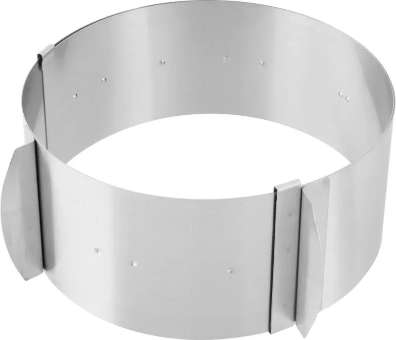 Tortenring Bakery aus Edelstahl Ø ca. 16cm