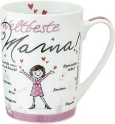 Kaffeebecher Weltbeste Mama ca. 250ml