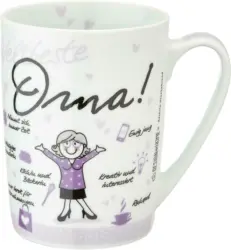 Kaffeebecher Weltbeste Oma ca. 250ml