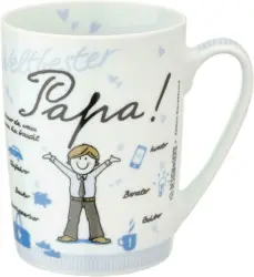 Kaffeebecher Weltbester Papa ca. 250ml