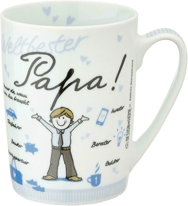 Kaffeebecher Weltbester Papa ca. 250ml