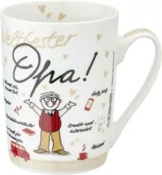 Kaffeebecher Weltbester Opa ca. 250ml