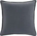 mömax Zierkissen Lorena in Grau ca. 45x45cm