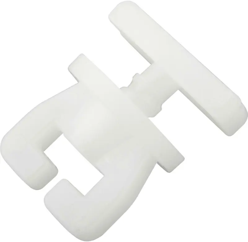 Vorhangschienenzubehör Amelie in Weiß 4er Pack.